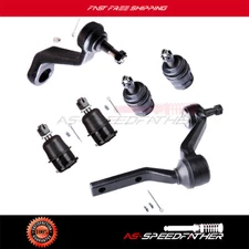 6 Pcs For 1991-1996 Dodge Dakota Front Lower Ball Joint Idler Arm Bracket Kit
