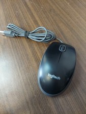 Logitech M-U0026 USB Optical Mouse Black Universal Wired 810-002182. Bn.3