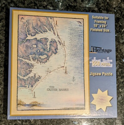 Terry Moore Heritage Puzzles Inc.Jigsaw Puzzle The Outer Banks NIB