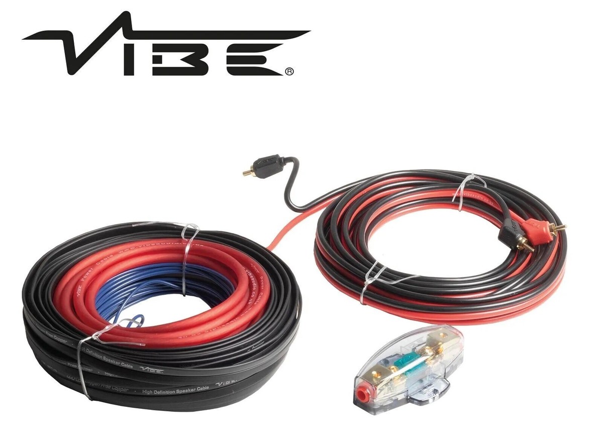 VIBE CL8AWKT 8ゲージ ケーブルキット 未使用未開封品 送料込み Amazon | ハイパワー アンプ 配線キット 8ゲージ 8GK アンプ