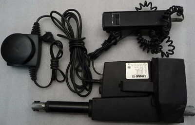 Vérin électrique Linak linéaire 24v continu alimentation et télécommande LA31 - Photo 1/4