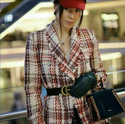 zara tweed vest