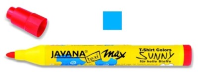 KREUL JAVANA TEXI MÄX SUNNY STOFFMALSTIFT MEDIUM HELLBLAU TEXTILSTIFT STOFFSTIFT
