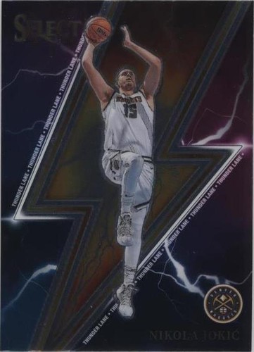 NIKOLA JOKIC #6 /99 2023-24 PANINI PREMIUM STOCK NUGGETS RED ICE