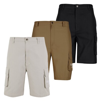 Karl Kani Herren Shorts kurze Hose Cargo Shorts Retro Washed