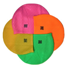 Swim Secure Silicone Bubble Swim Hat  Swimming Cap  High-Visibility Insulation