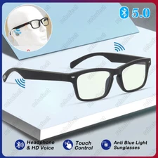 Wireless Bluetooth 5.0 Smart Glasses Hands-Free Call Music Sunglasses Waterproof