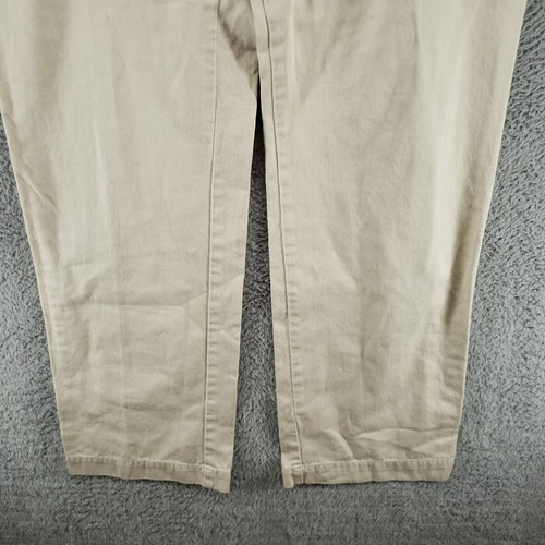 Polo Ralph Lauren Khaki Pants Youth Boy's 18 Tan Straight Leg, Size 30x30 - Picture 4 of 17