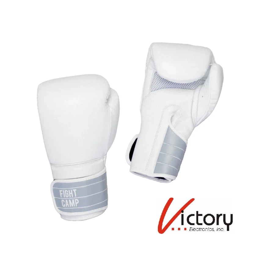 NEW Fight Camp Kids Boxing Gloves | White - 6 oz | Genuine Leather - Hand-Made