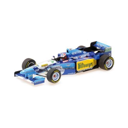 1:43 MINICHAMPS Benetton F1 B195 #2 Winner British Gp 1995 Herbert 417950802 Mod - Image 2 of 2