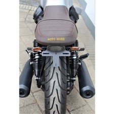 Tail Tidy License Plate Holder Rear Light Lucas Led Smoke Moto Guzzi V7 I-II-III
