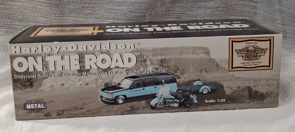 1998 Ограниченный выпуск Коллекционный Chevrolet Suburban, Мотоциклетный Прицеп Softail - Изображение 2 из 4