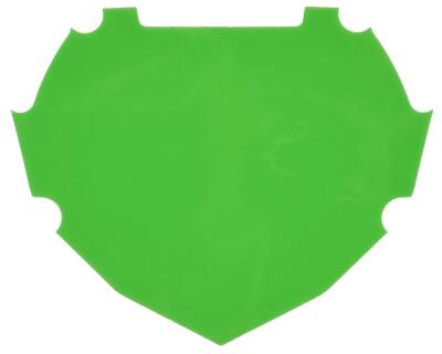 Box Two Number Plate Palette (Decal) (Green)