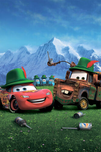 Cars 2 Action Movie Print Painting Wall Art Home Decor - POSTER 20x30 - Picture 1 of 4