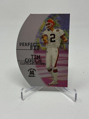 2000 Skybox Molten Metal Football Tim Couch Perfect Fit Die-Cut Card #9