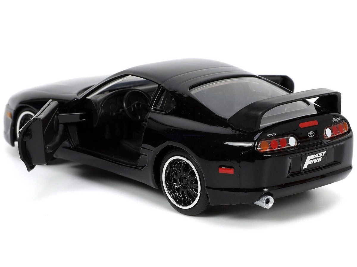 Jada 1:32 Fast & Furious 1995 Toyota Supra Black Diecast Model Car