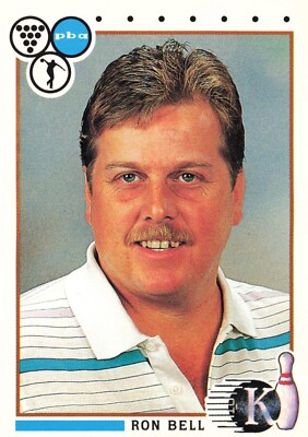 1990 Kingpins #91 Ron Bell   Professional Bowlers Association Card