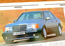 MERCEDES 500E AT LAUNCH - COLLECTIBLE ORIGINAL CLASSIC CAR ROAD TEST REVIEW