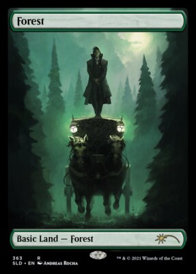 Forest Dracula Full Art - Secret Lair Drop - NM EN - SLD 363 - Magic MTG TCG