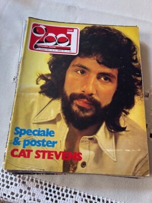 HALLO 2001 1974 Ausgabe 15 14 APRIL CAT STEVENS POSTER - VERKAUFE ANDERE ZAHLEN