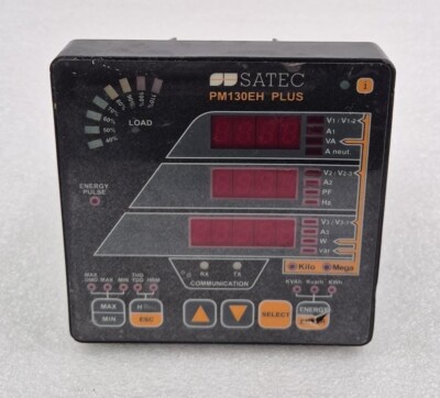 SATEC PM130EH PLUS Multi-functional Power Meter - FOR PARTS