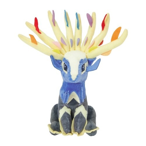 Pokemon Center Original Pokemon Fit Xerneas Plush Doll JAPAN