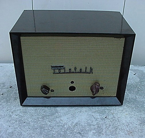 Old Webster Electric Tube Bakelite Intercom