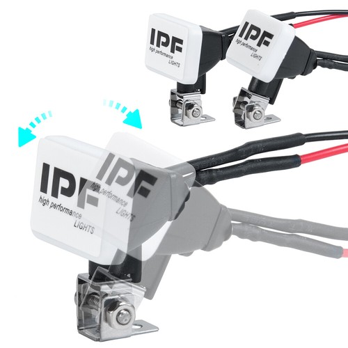 Kit de lámparas de foco LED redondas cuadradas Halla AXSPEED IPE para rastreador de radiocontrol TRX-4 1:10 - Imagen 9 de 14