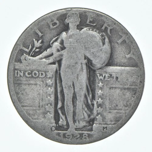 1928-D Standing Liberty Quarter Estate Coin Collection *145