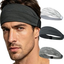 Sports Unisex Headband, Non-slip Sweat Wicking Quick Dry for Running Yoga Gym