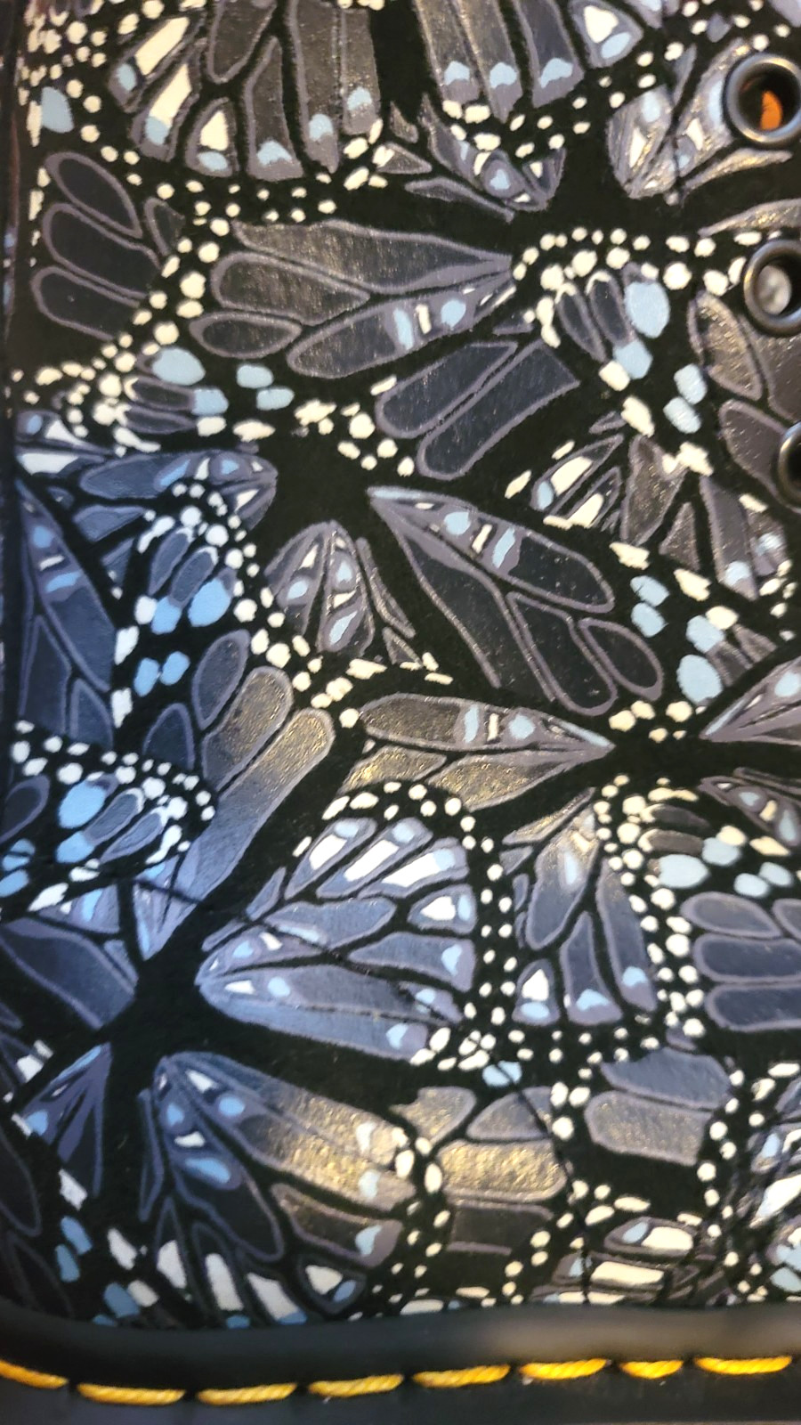 NEW Women's Doc Martens US 6 Butterfly Pattern Sinclair Designer Combat Boots thumbnail 5