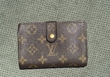 Vintage Louis Vuitton Monogram Viennois Kisslock Wallet CA1000