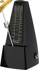 Ueteto Mechanical Metronome Black/Loud Sound Piano Drum Violin Guitar black
