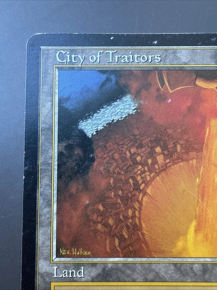 City of Traitors - RARE - Exodus - Magic the Gathering Vintage 1998 WOTC - Image 3 of 4