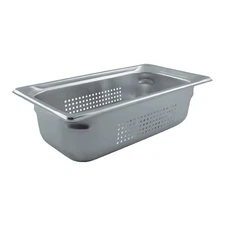Vollrath 90343 1/3 Size 4 in Super Pan 3® Perforated Steam Table Pan