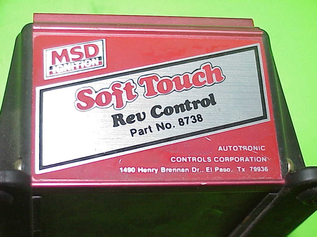 MSD #8738 Soft Touch Rev Control Limiter with 8200 RPM Chip | eBay