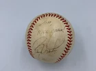 Barry Larkin Signed Cincinnati Reds ONL Baseball JSA