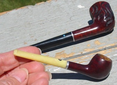 VTG Estate Pipe Yello-Bole Cured w/ Real Honey Imported Briar Salesman Sample