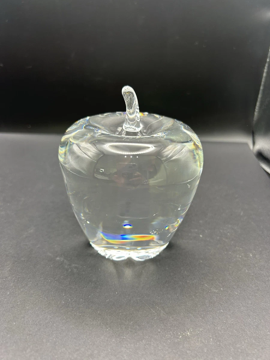 Steuben Crystal Apple for sale | eBay