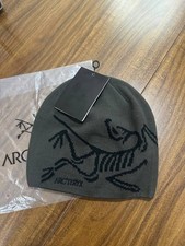 Arc'teryx Bird Head Toque Beanie Dark Grey Orca Merino Wool Winter Hat NWT