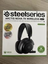 SteelSeries Arctis Nova 7X Wireless Gen 2 Headset – Black - NEW