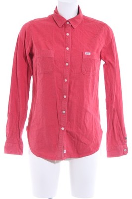 ROXY Langarmhemd Damen Hemd Gr. DE 36 hellrot Casual-Look