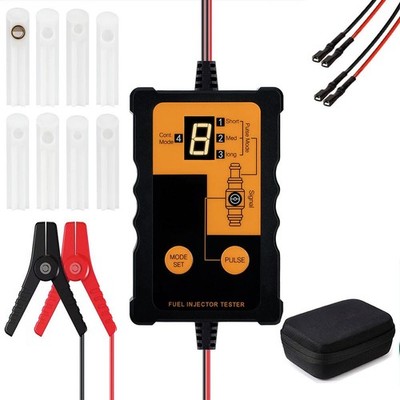 Fuel Injector Cleaning Tester Kit 8 Adapter Car Engine Repair Tool Gasoline
