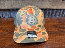 New C B Farm Outdoors Richardson 112 Sienna Duck Camo Loden Trucker Bull Duck