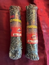 2 Ruggeed Multi Purpose Utility ROPE -- Camping, Boating 6mm x 10m NEW