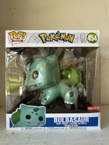 Funko Pop! Pokemon Bulbasaur # 454 Target Exclusive 10" JUMBO Size