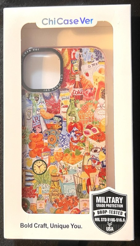 Chi Case Ver iPhone 14 Case Military Grade Drop Protection