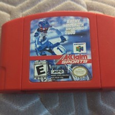 Jeremy McGrath Supercross 2000 Nintendo 64 N64 Acclaim NTSC-U/C E 2000