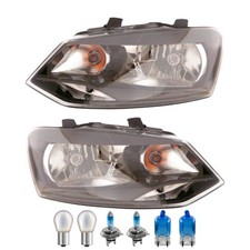 Scheinwerfer Set links rechts inkl. Premium Lampen für VW Polo 6R_