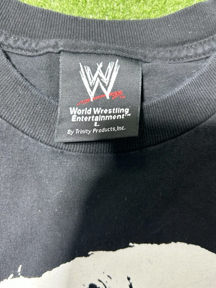 Винтажная футболка рестлера WWE Vince McMahon 2002 WWF размер Large Hulk Hogan - Изображение 3 из 4